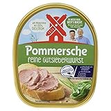 Pommersche Gutsleberwurst fein 125g im Becher