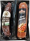 Salami Wurst Paket | frisch vom Metzger Rindersalami ganze Wurst...